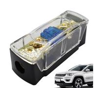 Chaies Porte-fusible audio en ligne - Bloc de distribution de protection - Système d'amplificateur - Accessoire de mise à niveau pour berline pick-up