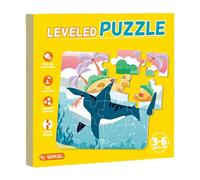 Chaies Puzzle de Puzzle, Puzzles pour | Puzzles magnétiques pour Tout-Petit,Dessin animé magnétique Toys Apprentissage des activités animales pour garçons et Filles