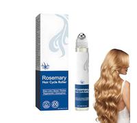 Chaies Roll on - Huile de repousse des cheveux naturelle - Pour épaissir les cheveux - 30 ml - Solution de réparation - Soin des cheveux pour femmes et filles - Court - Longue - Fine - Sec - Quotidien