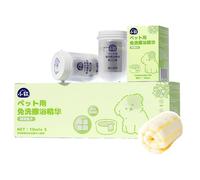 Chaies Shampoing sec pour chat, shampooing sans eau pour chiens - Shampooing doux, nourrissant et sans eau pour animaux domestiques sans eau - Bain portable sûr pour chien - Shampooing naturel pour
