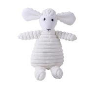 Chaies Squeaky Toys Jouet à mâcher interactif en forme de mouton en peluche pour chiens de petite taille