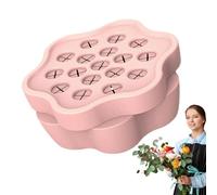 Chaies Support de tige pour fleurs, support de bouquet, arrangement floral en silicone et support de tige de bouquet. Arrangement floral, embellissez la décoration intérieure avec le créateur de