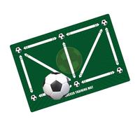 Chaies Tapis D'entraînement De Football | Matériel D'entraînement De Football Antidérapant - Tapis Portable D'agilité De Pas Pour Entraînement Amateurs Parents Joueurs Fans Extérieur,Utilisation