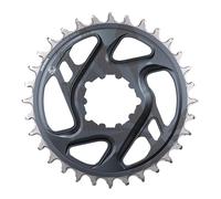 Sram X-sync 2 Eagle Cold Forged Direct Mount 3 Mm Offset Boost Chainring Noir 32t Lunar Grey