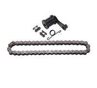 Chain Roller 420 Chain 42L Kit, Heavy Duty Chain with, Steel y Chain Roller for 212cc 196cc 6.5HP, Replacement for