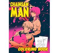chain-saw Man's Coloring book: Encourage Creativity with One-Sided JUMBO Color Pages for Children Kids
