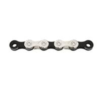 Chaine 10 v kmc x10 noir chrome 116 maillons