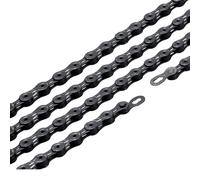 Chaîne 11 vitesses avec revêtement diamant, chaîne de vélo route, pièces pédalier entièrement creuses(Black Color)