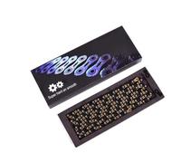 Chaîne 11 vitesses avec revêtement diamant, chaîne de vélo route, pièces pédalier entièrement creuses(BLACK GOLDEN)