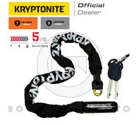 Kryptonite Chaîne antivol Keeper 712 intégrée 7 mm x 1200 mm Noir
