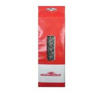 SunRace Chaîne de vélo CNM54 6/7 vitesses 116 maillons Gris
