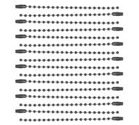 Chaîne à billes porte-clés 500 pièces connecteur de perle fermoir chaînes étiquette 2.4 mm diamètre réglable