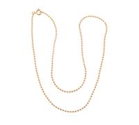Chaîne À Boules, 1,5mm Ø, Or, 50cm, 1 Pce.
