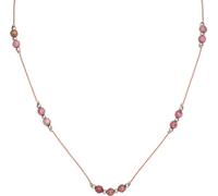 Chaîne à cordon avec rhodonite HE27K3S-LP.