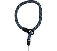 Chaîne à encastrer pour antivol de cadre ABUS IvyTex Adaptor Chain 6KS - Antivol pour vélo avec gaine repoussant la saleté et l'humidité - Chaîne de 6 mm d'épaisseur - Gris