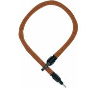 Chaîne à encastrer pour antivol de cadre ABUS IvyTex Adaptor Chain 6KS - Antivol pour vélo avec gaine antisalissure et anti-humidité - Chaîne de 6 mm - Orange