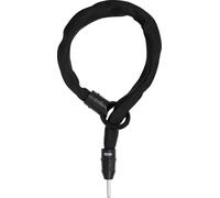 Chaîne à encastrer pour antivol de cadre ABUS IvyTex Adaptor Chain 8KS - Antivol pour vélo avec gaine antisalissure et anti-humidité - Chaîne de 8 mm d'épaisseur - Noir