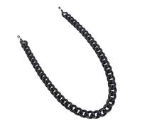 Chaîne à lunettes de style simple, antidérapante, pour lunettes de soleil, lunettes de lecture, support, porte-clés, accessoires (noir)