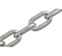 Chaine à maille courte soudées droite 8 mm en acier zingué 12 m CHAPUIS 996/8MMZ