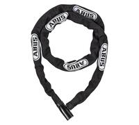 Chaine à maillons carrés 4mm - à clé - Steel-O-Chain 4804K/75 - noir ABUS