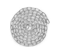 Chaîne à Maillons en Acier 0,51cm×3,04m Capacité 498kg Pour Remorquage Suspension