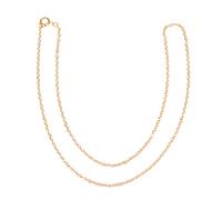 Chaîne À Maillons, Or, 45cm, 2x3mm, 1 Pce.