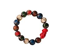 Chaîne à main en perles faite à la main - Accessoire de mode - Bijou élégant pour attirer la prospérité et le succès des amis et de la famille, 10 mm, Comme décrit