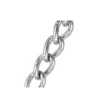 Chaine Acier Inoxydable Chaîne Torsadée Soudée En Acier Inoxydable 304, 1 Mètre, 4.8-15mm De Largeur, for Sangles De Vêtements, Sac, Portefeuille(Width9mmX2.5mm)