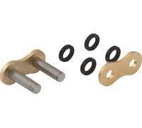Chaîne AFAM 520 MR2 Or - maillon de jonction pour motocyclette