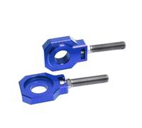 Chaîne Ajusteur Tendeur De Chaîne Curseurs Régulateur Tendeur De Bloc D'essieu pour 125-530XCW XCWF EXC EXCF 2008-2023(Bleu,B)