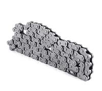 Chaîne Akozon 415-110L pour Le Vélo motorisé de Moteur, Lien de Remplacement en Acier Inoxydable pour Vélo en VTT de Vélo de saleté