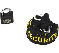 Chaîne antivol - BURG WACHTER - SKM 6/60/NI40 - 60 cm, acier carré cémenté 6 mm, cadenas inox marin