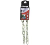 Chaine antivol - MASTER LOCK - 1 m - Acier cémenté - Résistant au sciage - Gaine protectrice en plastique
