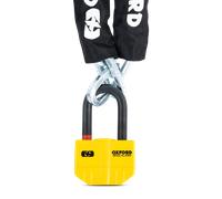 Chaîne Antivol Oxford Boss Alarm Or