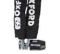 Oxford Rider Equipment Chaîne antivol Patriot LK745 avec cadenas 12 mm x 1,2 m Or