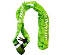 Chaîne Antivol pour Vélo 120cm avec Fermeture Sécurisée Dunlop Vert Vert