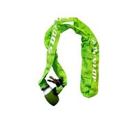 Chaîne Antivol pour Vélo 120cm avec Fermeture Sécurisée Dunlop Vert Vert