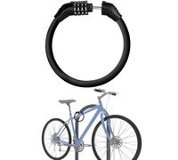 Chaîne Antivol Vélo,Cadenas de Chaîne pour Bicyclette, Chaîne Antivol Vélo à Code, Cadenas à Vélo Chaînes Antivol avec 5 Chiffres Mot de Passe pour vélo, Moto