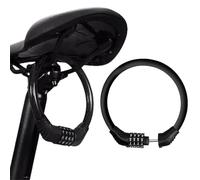 Chaîne Antivol Vélo,Cadenas de Chaîne pour Bicyclette, Chaîne Antivol Vélo à Code, Cadenas à Vélo Chaînes Antivol avec 5 Chiffres Mot de Passe pour vélo, Moto