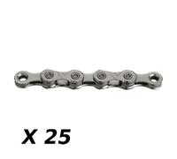 Kmc X11 Chain 25 Units Argenté 118 Links / 11s