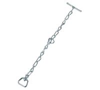 Chaîne attache veau avec virole Kerbl Argenté 60 cm