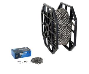 Chaîne avec 40 attaches rapide KMC Eglide EPT Cues 9/10/11 vitesse Argenté