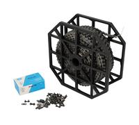 KMC Chaîne de vélo S1 Wide Unisexe pour adulte Noir Taille unique