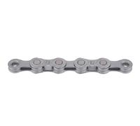 Chaîne avec 5 attaches rapide anti-rouille KMC E12 EPT 12 vitesse Argenté