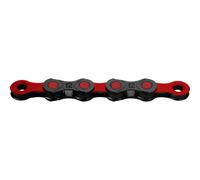 Chaine kmc dlc12 waxed 12v noir rouge