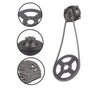 Chaîne Avec Boîte De Vitesses 7t Et Pignon Arrière 68t, Accessoires Durables Pour Moto 25h 144, 47cc 49cc, T8f-68t Anneaux