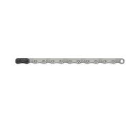 SRAM Chaîne XX T-Type Eagle Hollowpin 12 vitesses 126 maillons PVD Powerlock Argenté