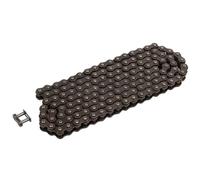 Chaîne Chaîne de moto 25H 84L-160L avec maillon principal de rechange, compatible avec les moteurs 2 temps 47cc et 49cc, VTT, quad, kart, dirt bike Chaine Moto(25H-136L)