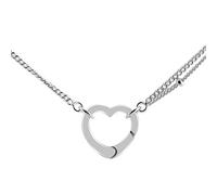 Chaîne Coeur Ouvert 100% Bracelets pour Femmes Beaux Bijoux Charme Creux du cœur de Coeur Ciel coulages de Tour de Cou Filles