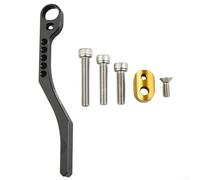Chaîne compacte pour stabilisateur de vélo de route mesurant environ 105 x 13,5 x 9,5 mm, conçue pour un minimum d'interférences et une fonctionnalité maximale (noir)